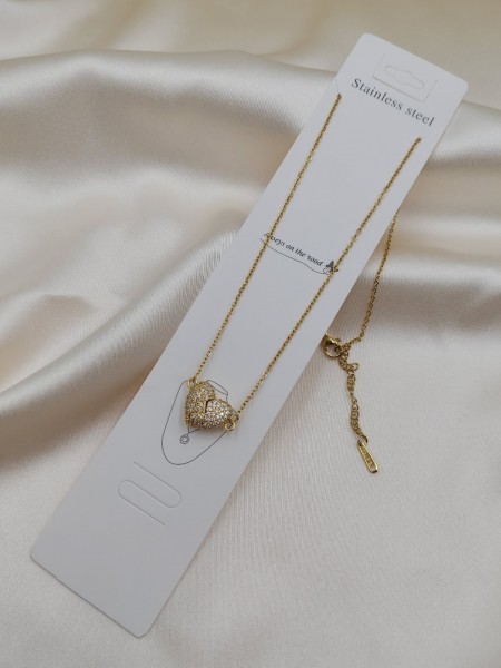 Mıknatıslı Kalp Kolye Mıknatıslı Kalp Kolye