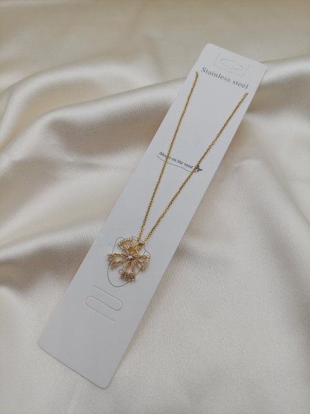 Taşlı Fiyonk Kolye Taşlı Fiyonk Kolye